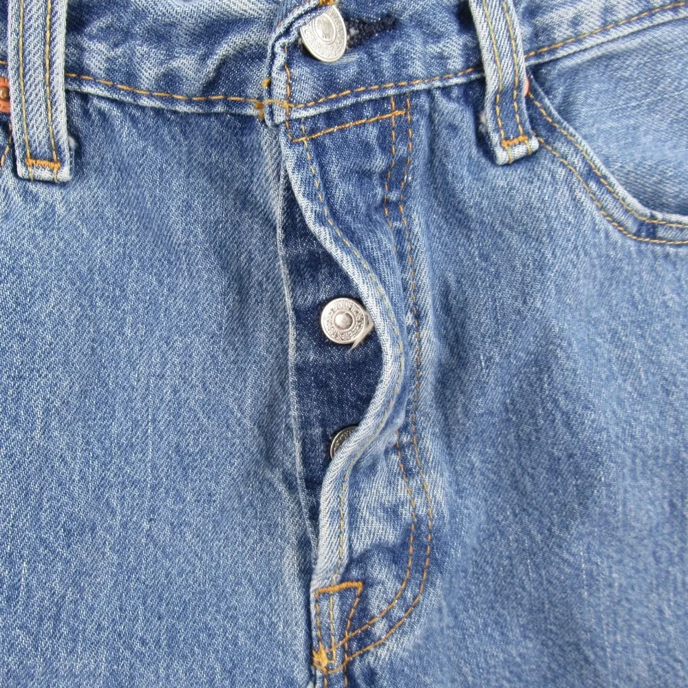 Levi's 501 Original Fit Jeans Mens 30x32 Blue Straight Leg Button Fly 00501-0193